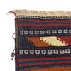 Table Sheet Runner Rug Handmade Brown Curvilinear 6' Runner