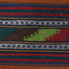 Table Sheet Runner Rug Handmade Brown Curvilinear 6' Runner