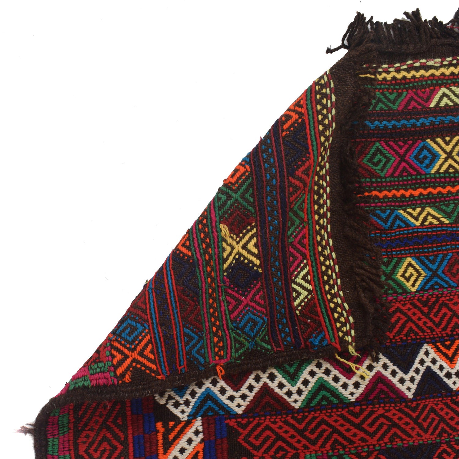 Suzuni Kilim Runner Handmade Multi 4x7 ft