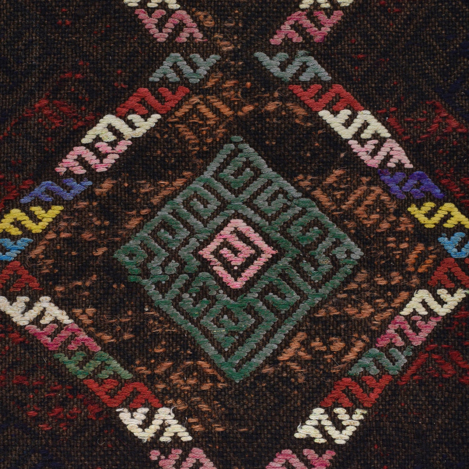 Suzuni Kilim Runner Handmade Multi 6' Runner