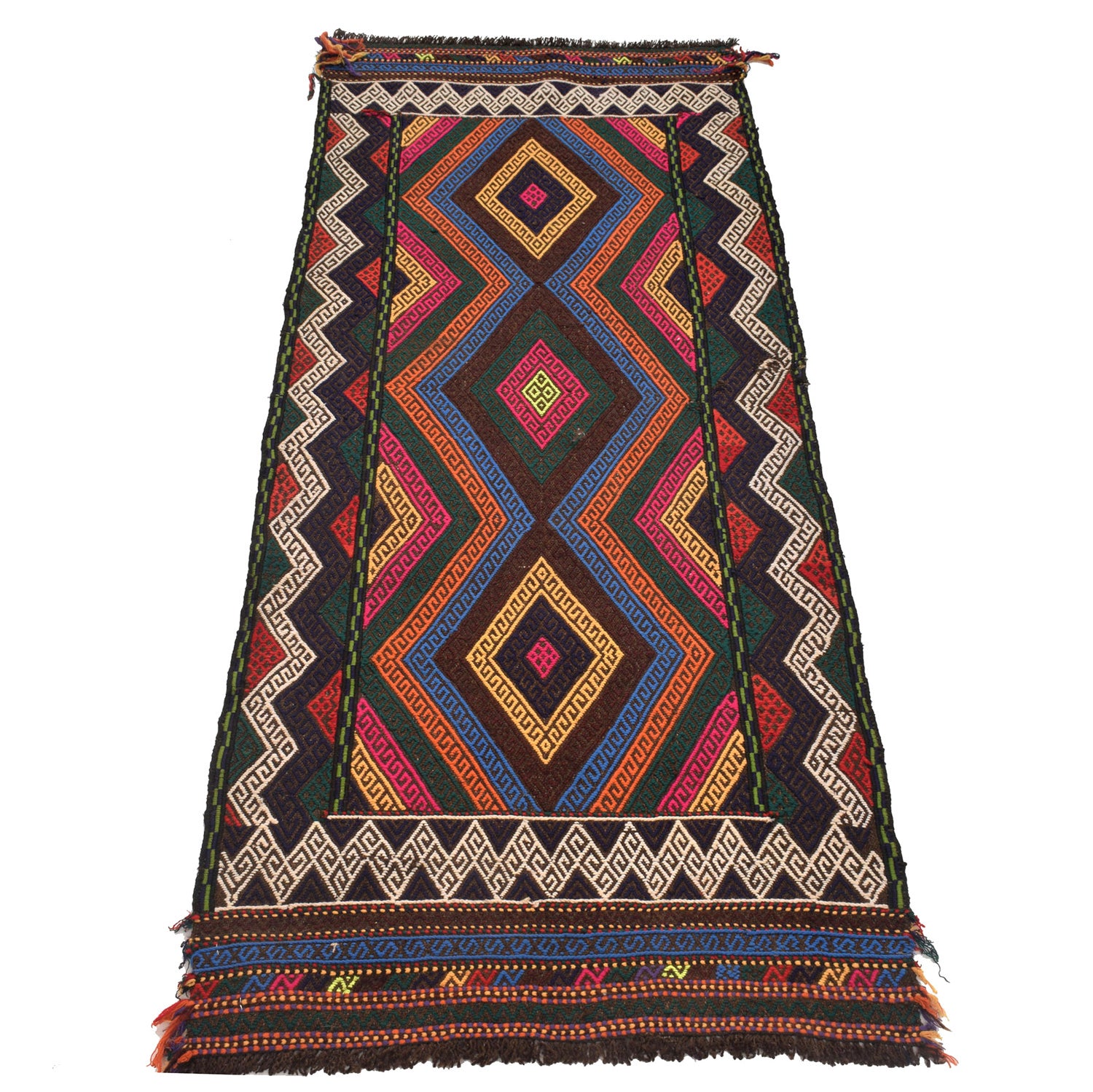 Suzuni Kilim Runner Handmade Multi 5' Runner