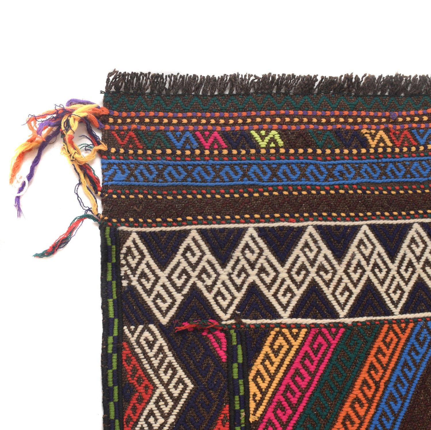 Suzuni Kilim Runner Handmade Multi 5' Runner