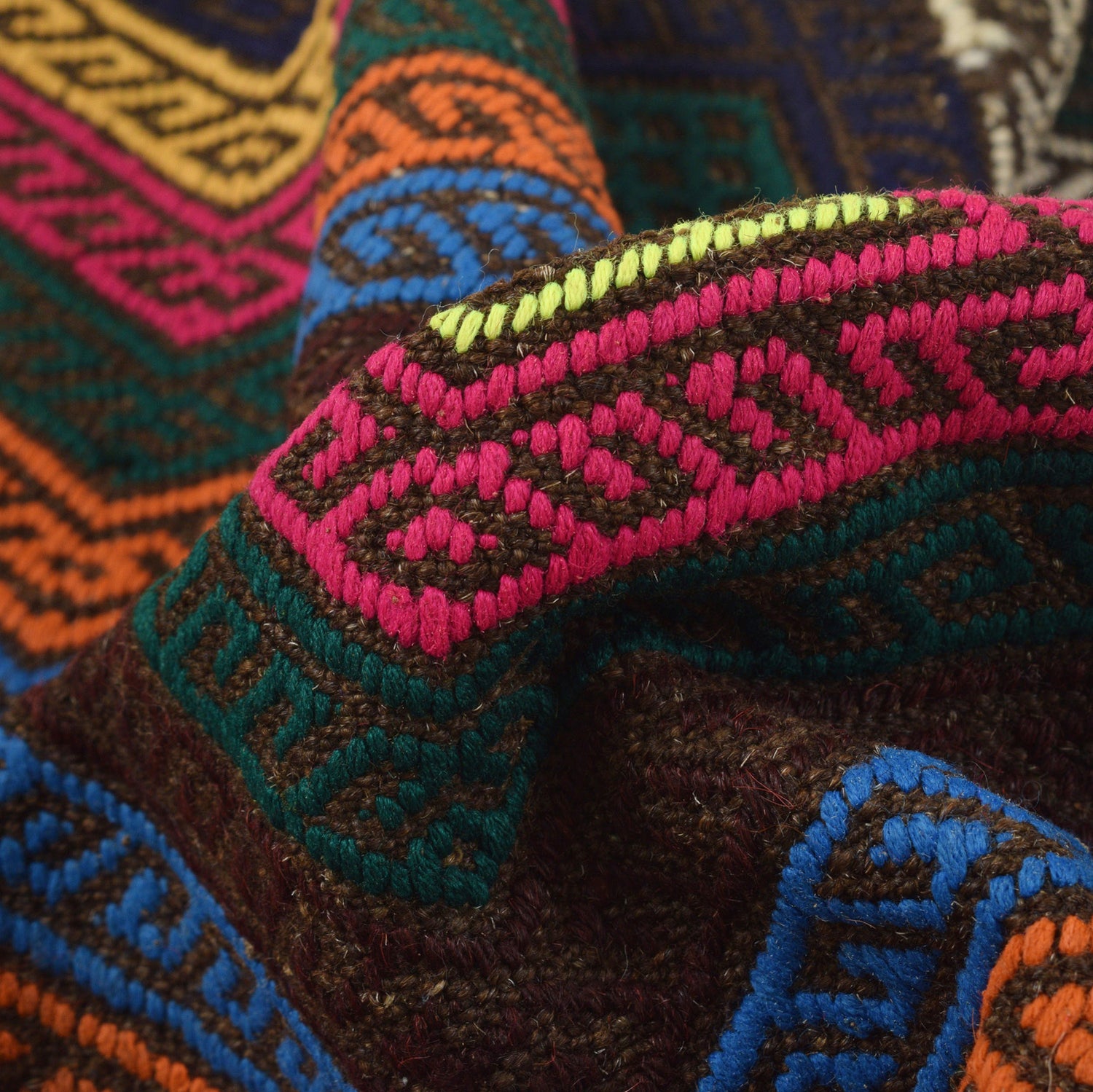 Suzuni Kilim Runner Handmade Multi 5' Runner