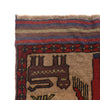 Pictorial Rug Handmade Multi Design