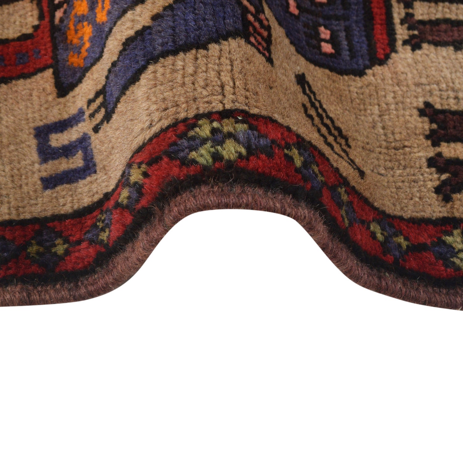 Pictorial Rug Handmade Multi Design