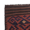 Maimana Kilim Area Rug Handmade Red Floral 6x9 ft