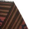 Maimana Kilim Area Rug Handmade Red Floral 6x9 ft