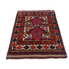 Barjasta Area Rug Handmade Beige Floral 4x6 ft