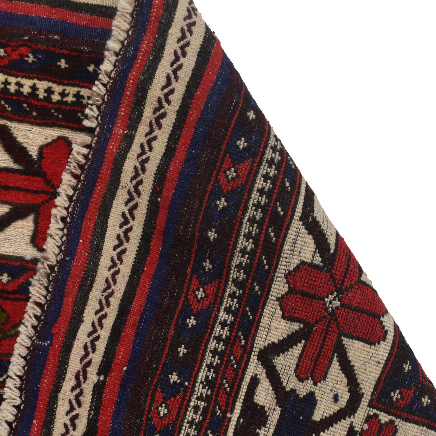 Barjasta Area Rug Handmade Beige Floral 4x6 ft