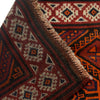 Baluchi Rug Handmade Red Geometric 4x7 ft