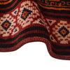 Baluchi Rug Handmade Red Geometric 4x7 ft