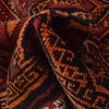 Baluchi Rug Handmade Red Geometric 4x7 ft