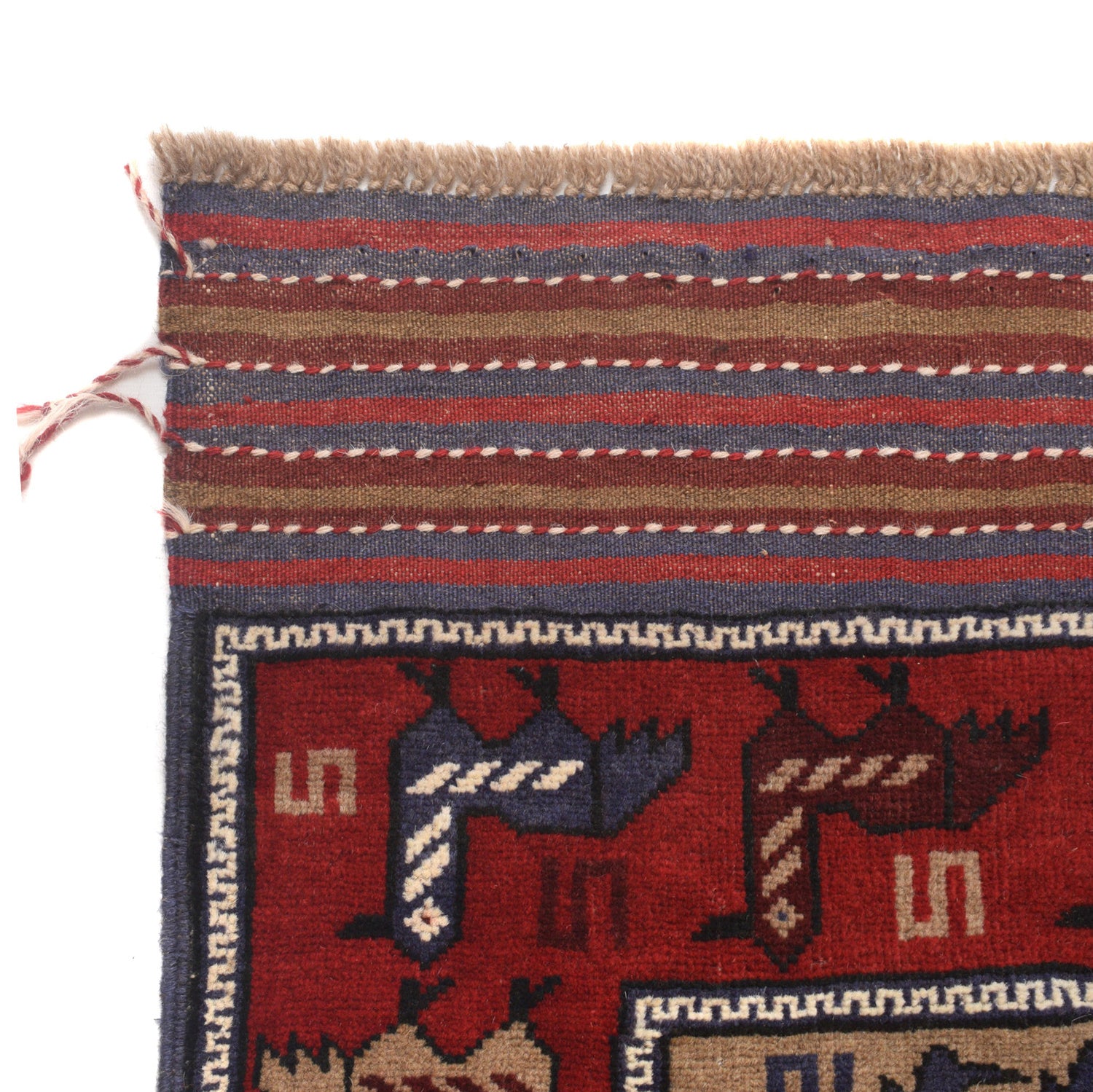 Pictorial Rug Handmade Multi Design