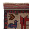 Pictorial Rug Handmade Multi Design