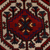 Barjasta Area Rug Handmade Beige Floral 4x6 ft