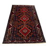 Baluchi Rug Handmade Multi Geometric 4x6 ft