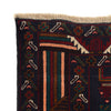 Baluchi Rug Handmade Multi Geometric 4x6 ft