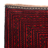Baluchi Rug Handmade Red Geometric 4x6 ft