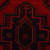 Baluchi Rug Handmade Red Geometric 4x6 ft