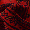 Baluchi Rug Handmade Red Geometric 4x6 ft