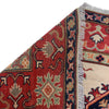 Kazak Rug Handmade Beige Medallion 4x7 ft