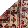 Kazak Rug Handmade Red Medallion 4x6 ft
