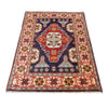 Kazak Rug Handmade Blue Medallion 3x5 ft
