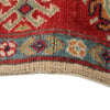 Kazak Rug Handmade Ivory Medallion 4x7 ft