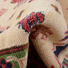 Kazak Rug Handmade Beige Medallion 4x7 ft