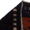 Table Sheet Area Rug Runner Handmade Multi Curvilinear 5'