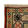 Oushak Area Rug Handmade Deep Red Floral 5x8 ft