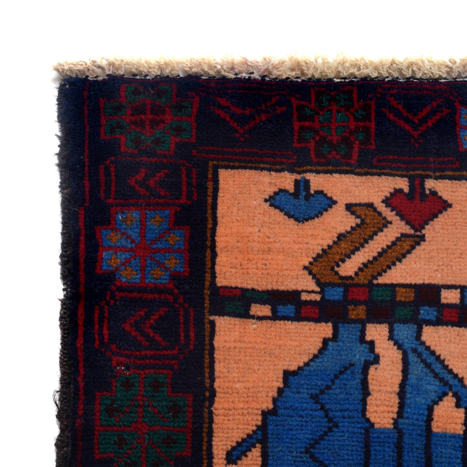 Pictorial Rug Handmade Multi Design