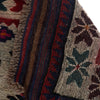 War Area Rug Handmade Ivory Tank 3x5 ft