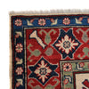 Kazak Rug Handmade Beige Medallion 4x7 ft