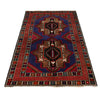 Baluchi Rug Handmade Multi Geometric 4x6 ft