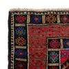 Baluchi Rug Handmade Multi Geometric 4x6 ft