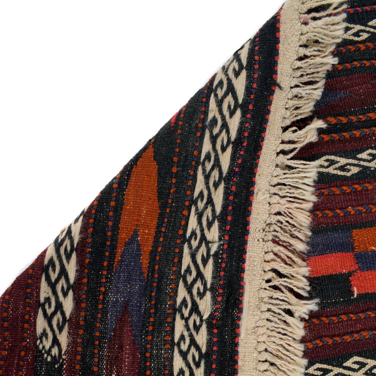 Table Sheet Runner Handmade Multi Curvilinear 5' Runner