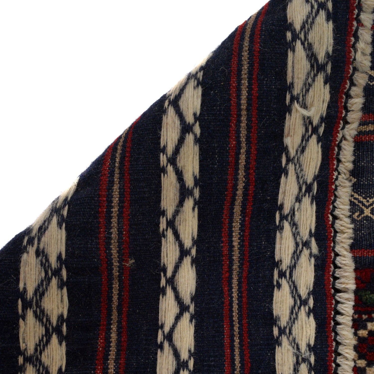 Baluchi Rug Handmade Multi Geometric 2x4 ft