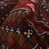 Baluchi Rug Handmade Brown Geometric 3x5 ft