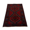 Baluchi Rug Handmade Multi Geometric 3x5 ft