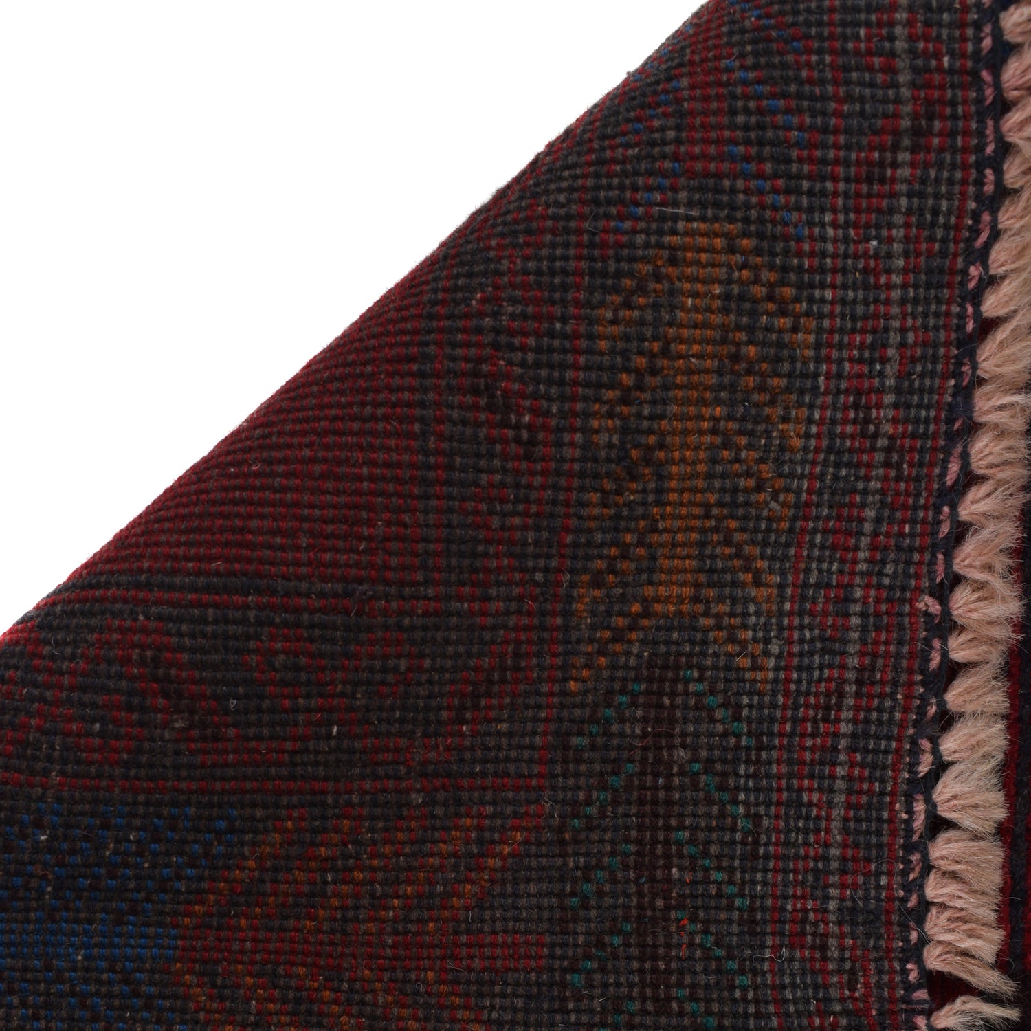 Baluchi Rug Handmade Multi Geometric 3x5 ft