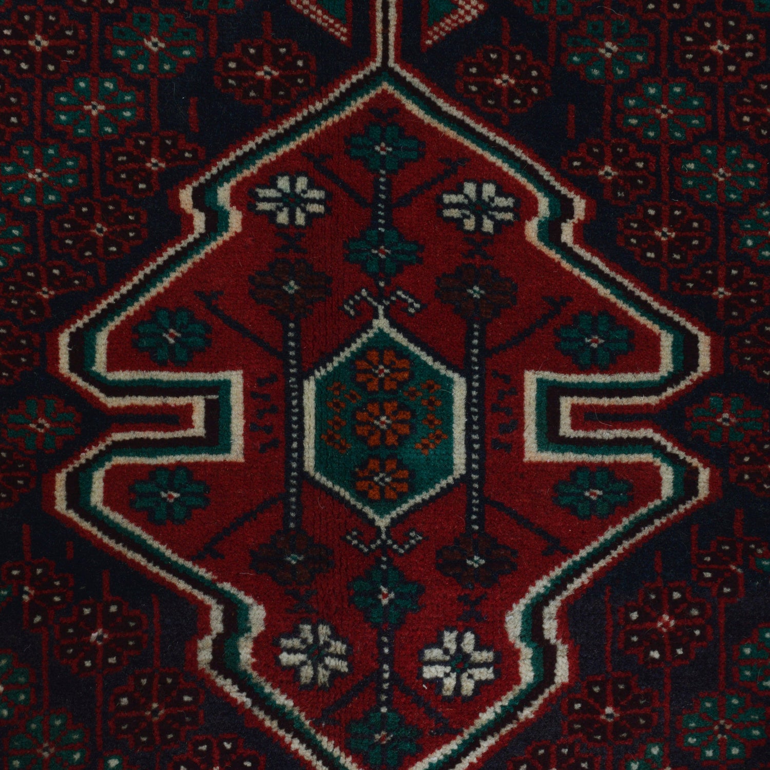Baluchi Rug Handmade Multi Geometric 2x4 ft