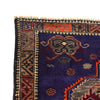 Baluchi Rug Handmade Multi Geometric 4x6 ft