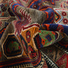 Baluchi Rug Handmade Multi Geometric 4x6 ft