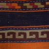 Maimana Kilim Area Rug Handmade Firebrick Floral 4x6 ft