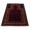 Baluchi Rug Handmade Multi Prayer Design 3x5 ft
