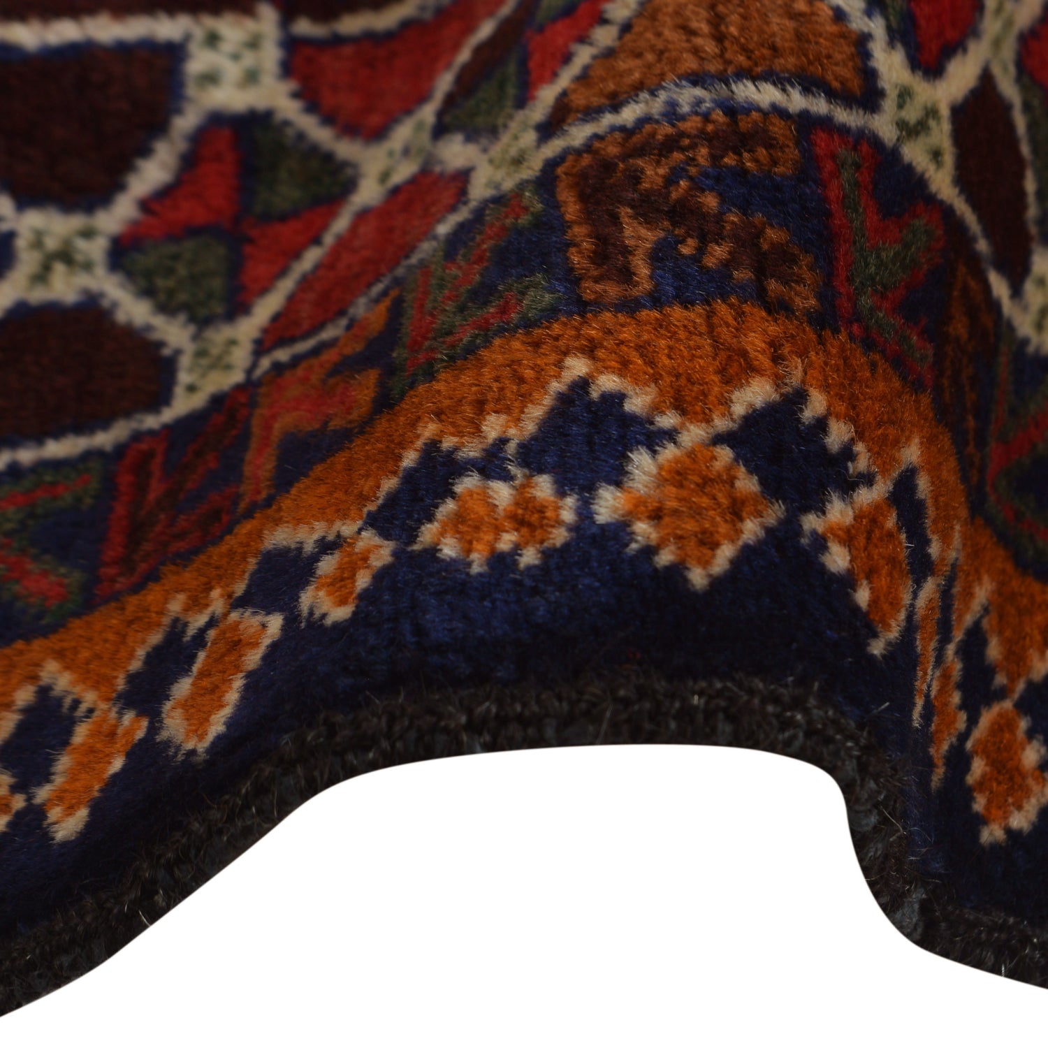 Baluchi Rug Handmade Multi Prayer Design 3x5 ft