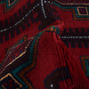 Baluchi Rug Handmade Red Geometric 3x5 ft