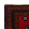 Baluchi Rug Handmade Red Geometric 3x5 ft