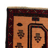 Baluchi Rug Handmade Beige Geometric 3x5 ft